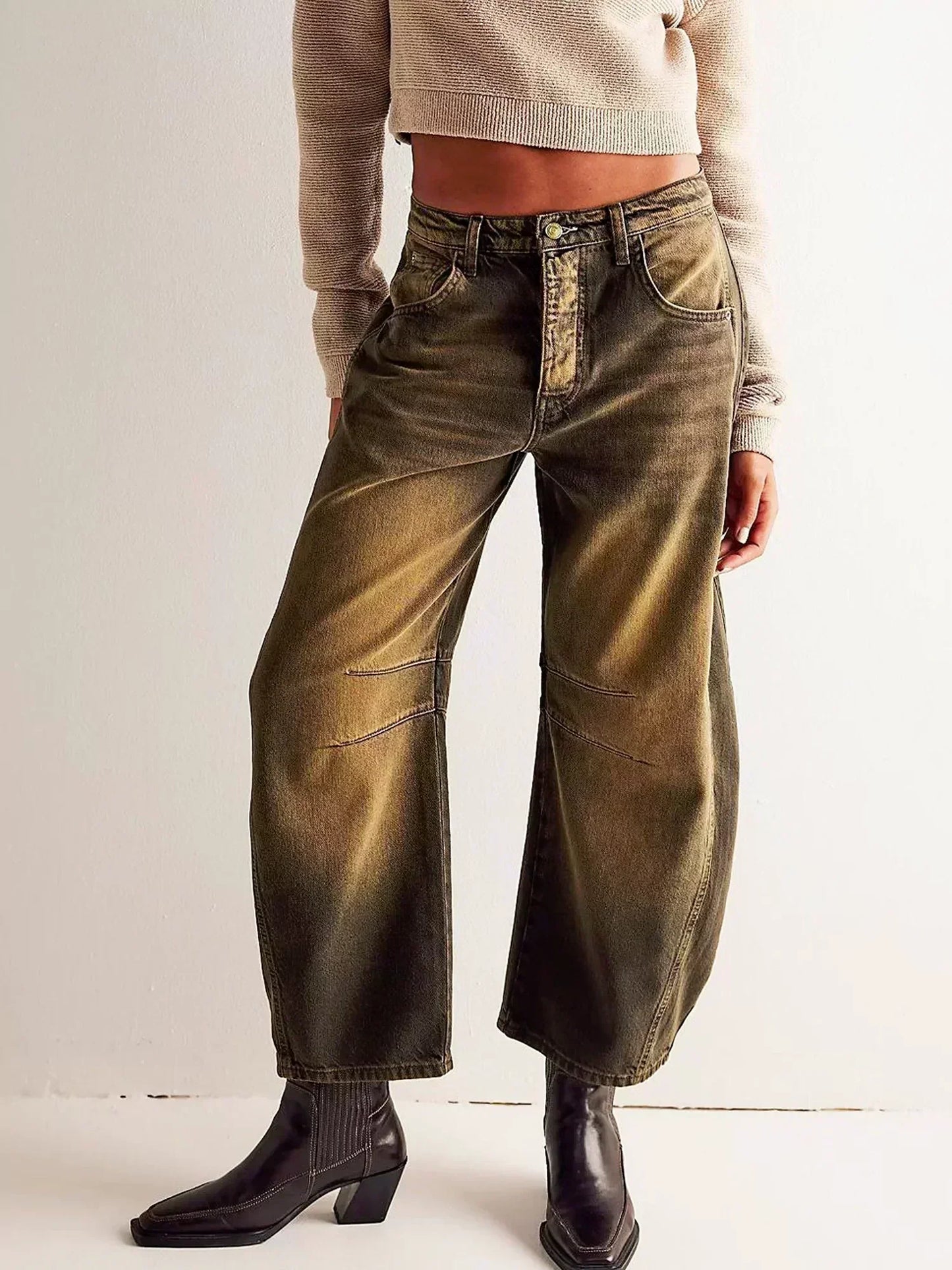 Dani | Szykowne jeansy barrel