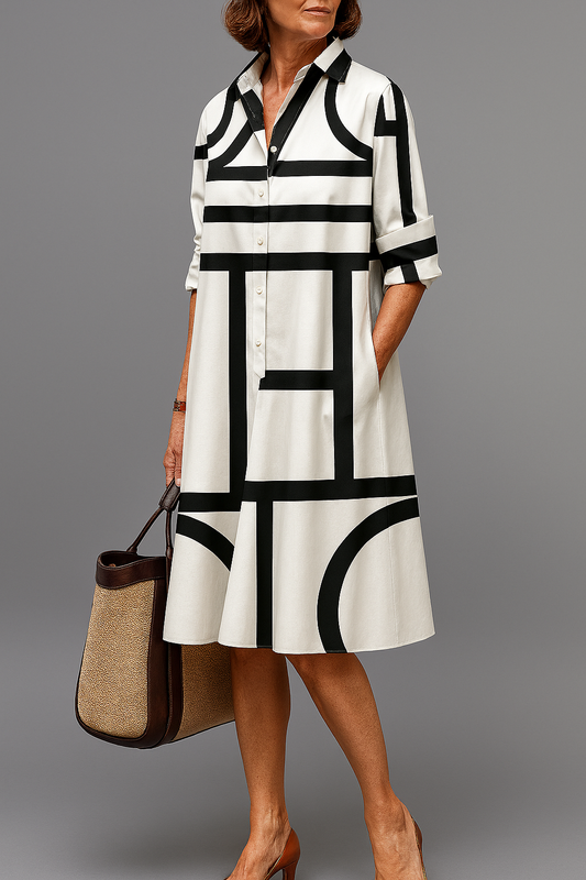 Ellie | Sukienka midi elegancka i stylowa