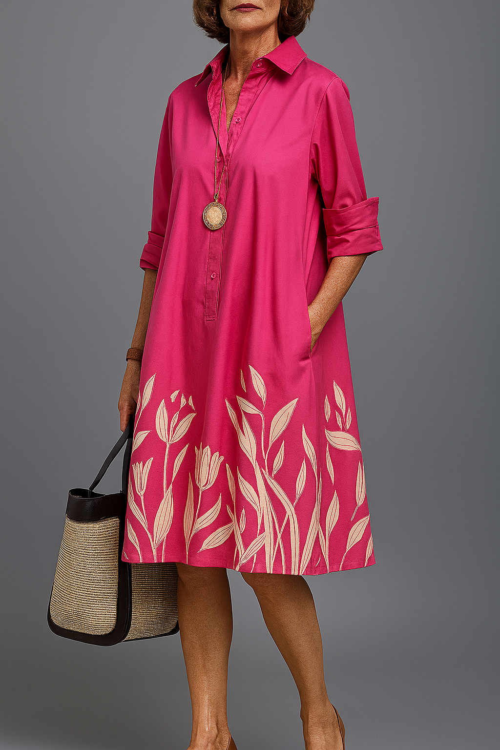 Grace | Sukienka midi elegancka i stylowa