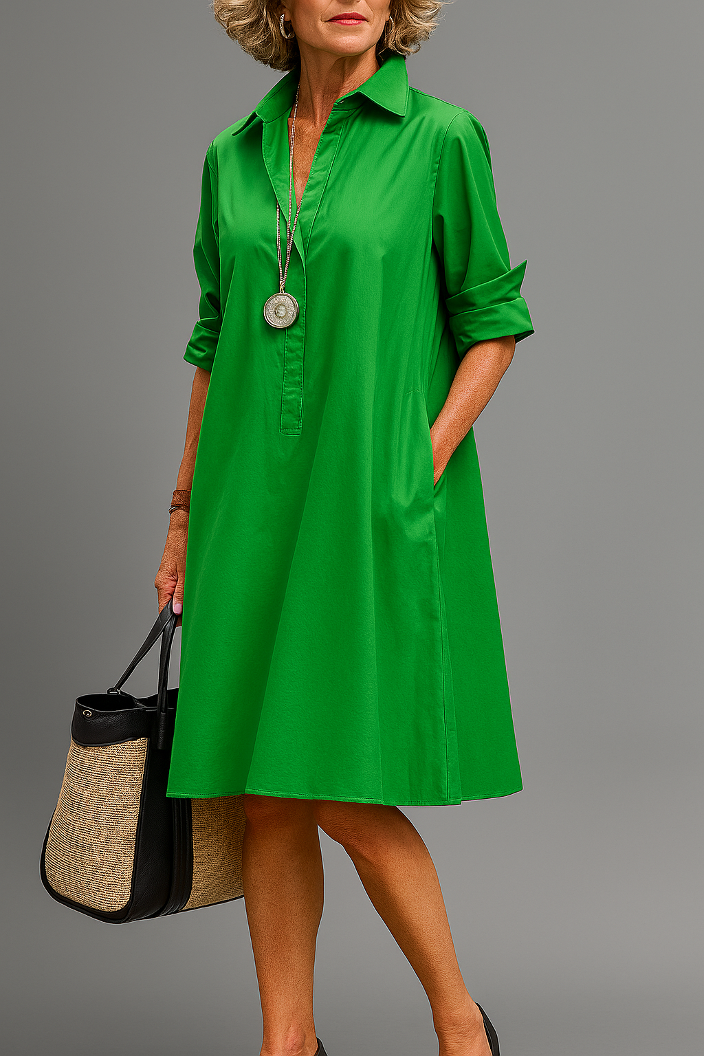Riley | Sukienka midi elegancka i stylowa
