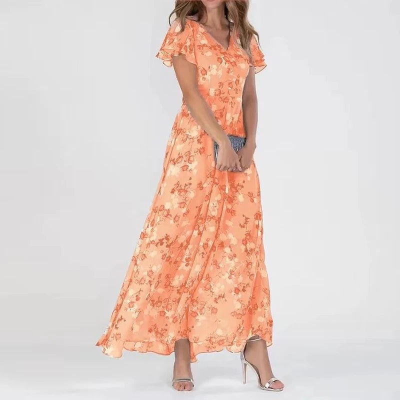 Zuri | Glamour sukienka zakrywająca brzuch