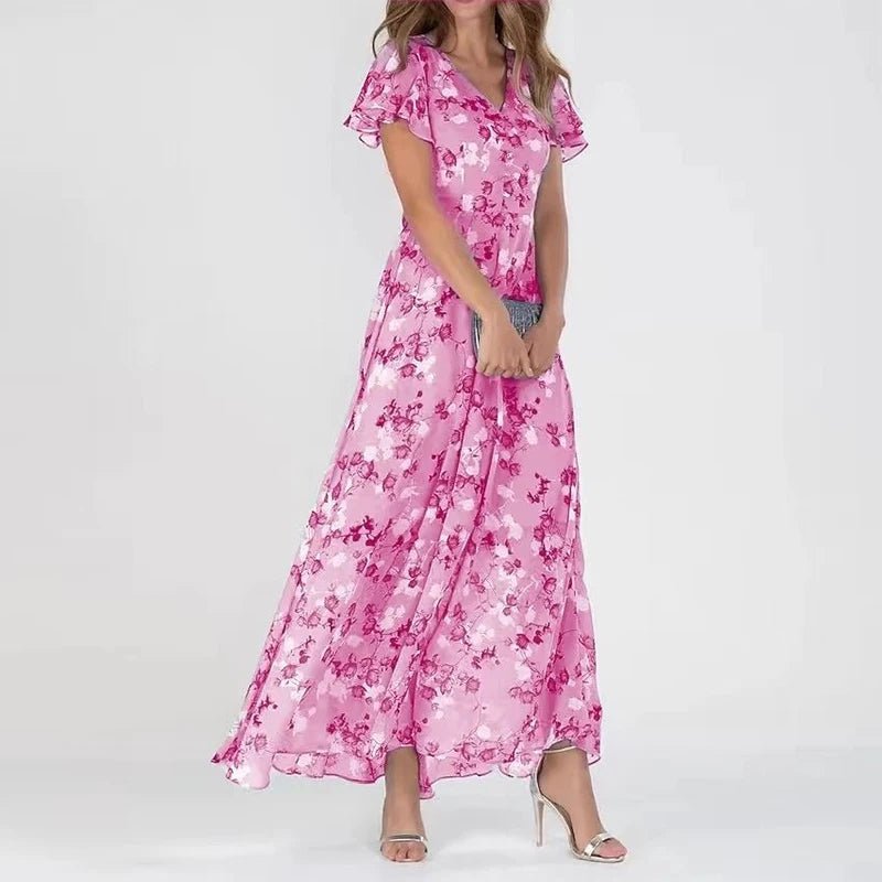 Zuri | Glamour sukienka zakrywająca brzuch